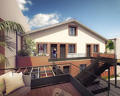 Le Conti Toulouse appartement neuf